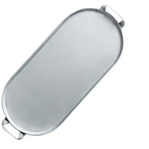 Comal Plano de lámina ovalado